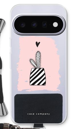 Black and white cactus