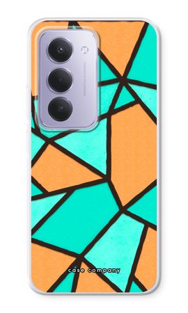 Stained glass - Orange