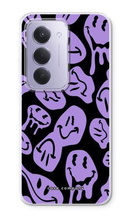 Melting Smiley - Purple