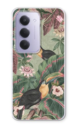 Tropical jungle toucan