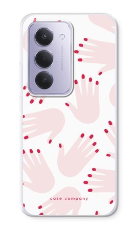 Hands pink