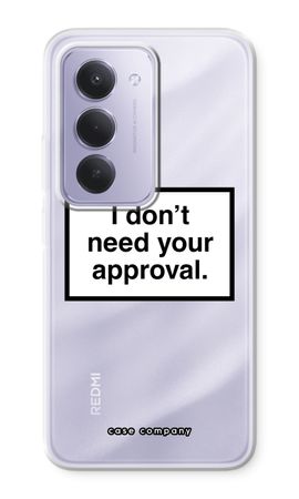 Don't need approval