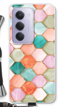 Hexagons in stained glass