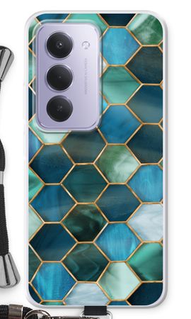 Hexagons in stained glass