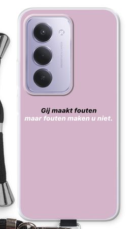 Fouten maken u niet