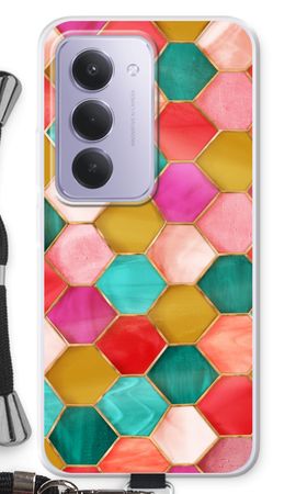 Hexagons in stained glass