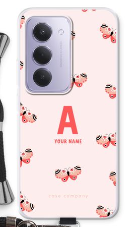 Rosy Butterflies Monogram