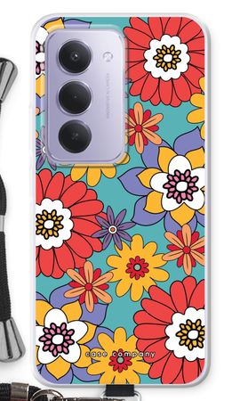 Retro Flowers - Blue