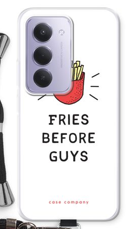 Fries before guys