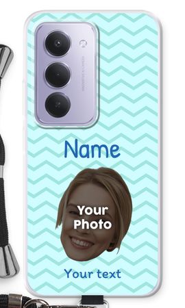 Personalized Face - Stripes Pattern