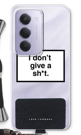 Don't give a shit