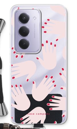 Hands pink