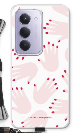 Hands pink