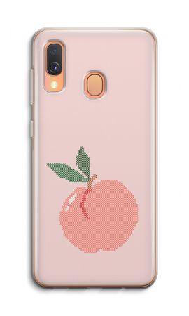 Stitched Peach