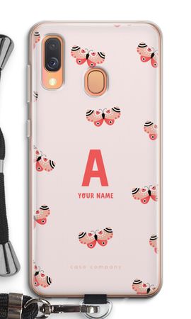 Rosy Butterflies Monogram