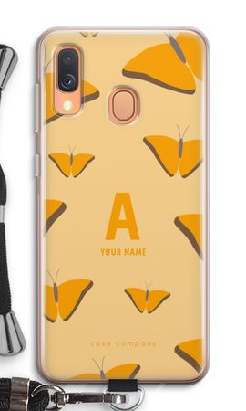 Amber Butterflies Monogram