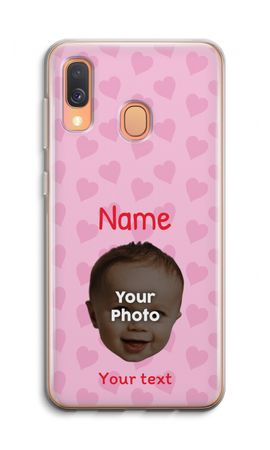 Volto personalizzato - Cuori N°2