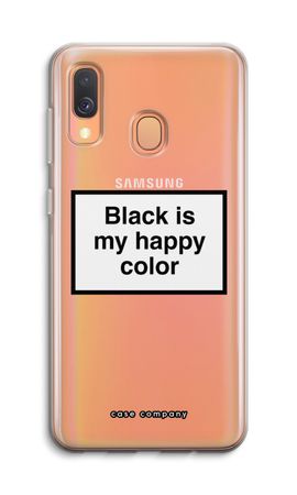 Black is my happy color