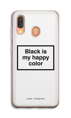 Black is my happy color