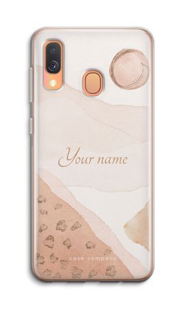 Gold Spots Namecase - Blush
