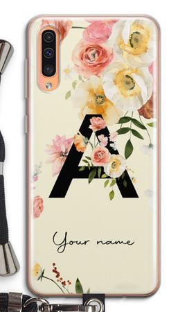 Flirty Flowers Monogram