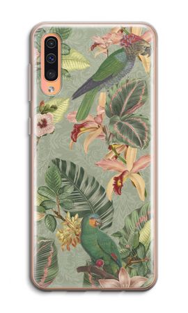 Tropical jungle parrot