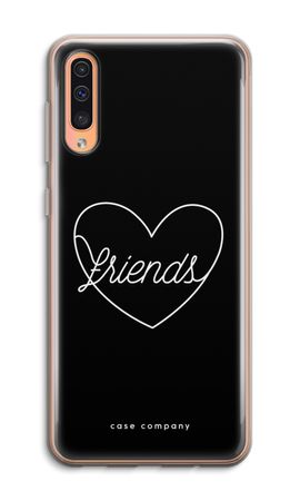 Friends heart black