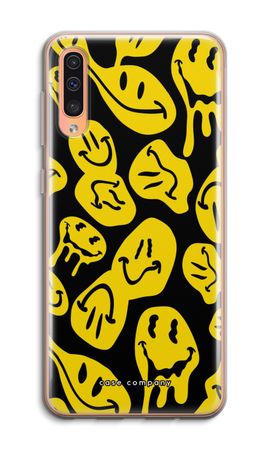 Melting smiley - Yellow