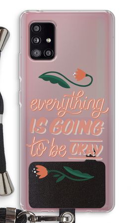 Optimistic flower girl