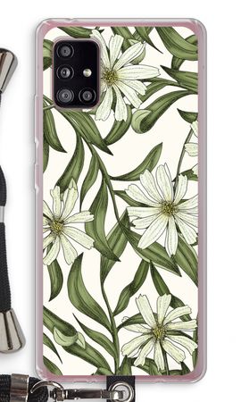 White flower pattern