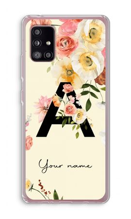 Flirty Flowers Monogram