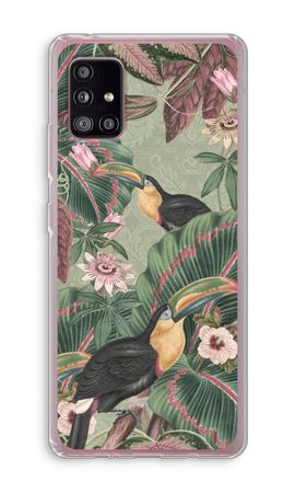 Tropical jungle toucan