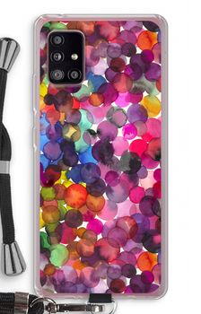 Überlappende Aquarell-Punkte