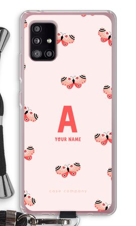 Rosy Butterflies Monogram