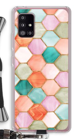 Hexagons in stained glass