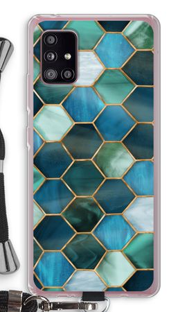 Hexagons in stained glass