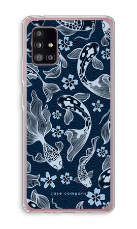 Midnight Koi, Miękkie etui Samsung Galaxy A51 5G