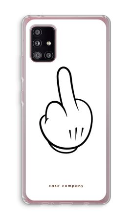 Middle finger white
