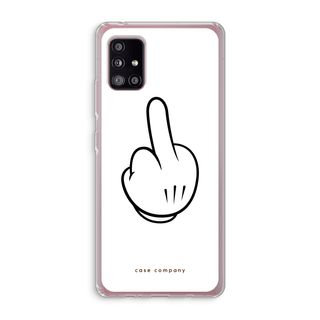 Middle finger white