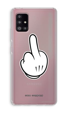 Middle finger white