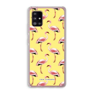 Flamencos amarillo