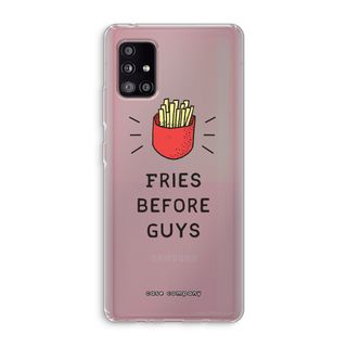 Fries before guys