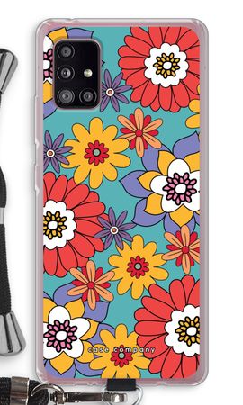 Retro Flowers - Blue