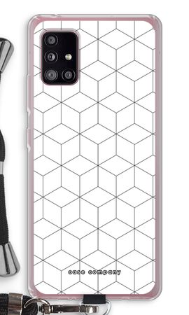 Cubes black and white