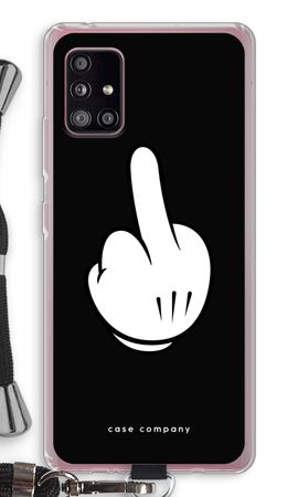 Middle finger black