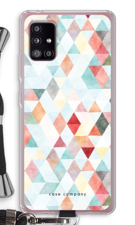 Coloured triangles pastel