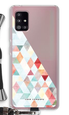 Coloured triangles pastel