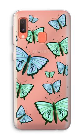 Blue & Green Butterflies