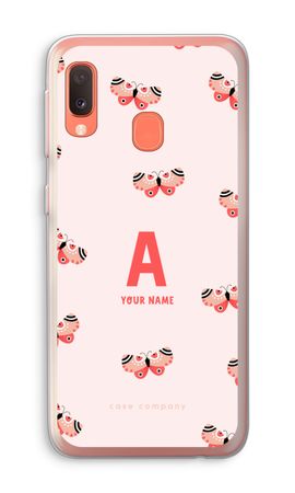 Rosy Butterflies Monogram