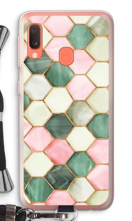 Hexagons in stained glass